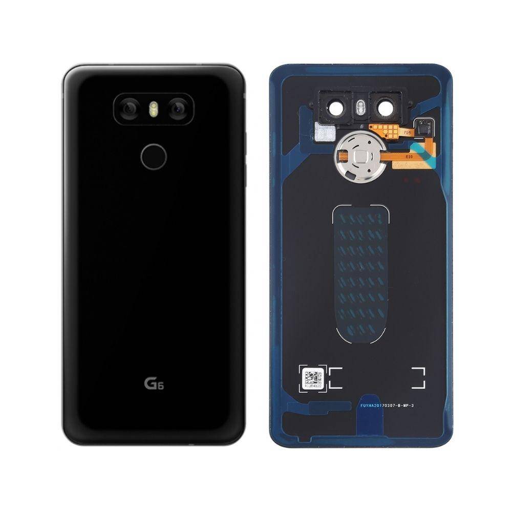 LG G6 Rear Back Glass Panel With Camera Lens Fingerprint Sensor