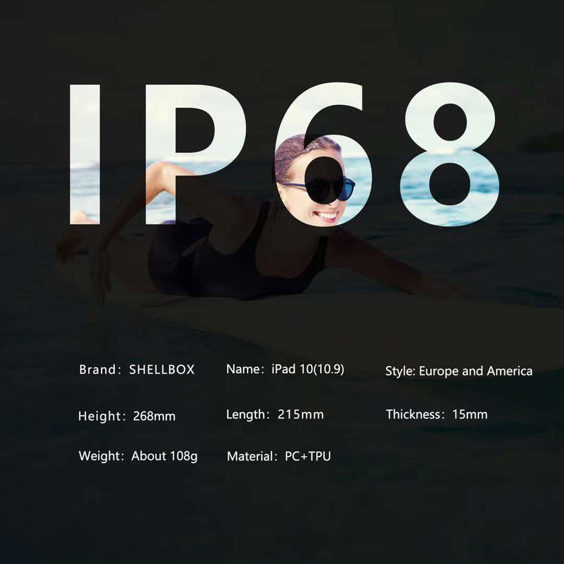 Load image into Gallery viewer, Apple iPad 10th 2022 10.9" Shellbox Waterproof Heavy Duty Lifeproof Style Case - Polar Tech Australia