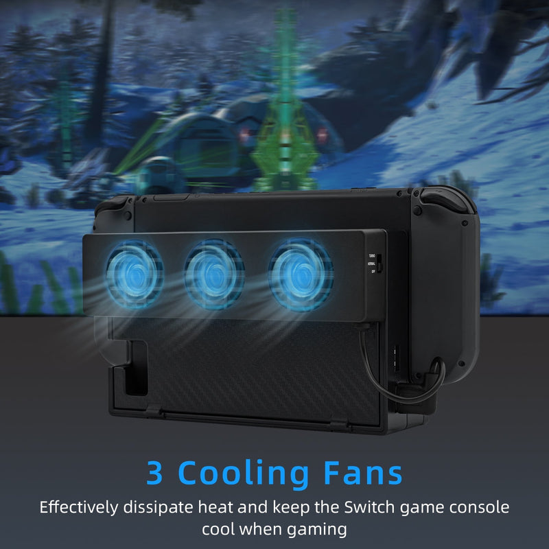 Chargez l'image dans la visionneuse de la galerie, Nintendo Switch & Cooling Fan Stand Dock - Polar Tech Australia