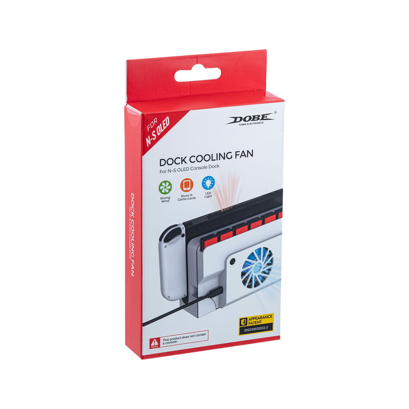 Chargez l'image dans la visionneuse de la galerie, Nintendo Switch OLED Dock Cooling Fan with Game Card Storage - Polar Tech Australia