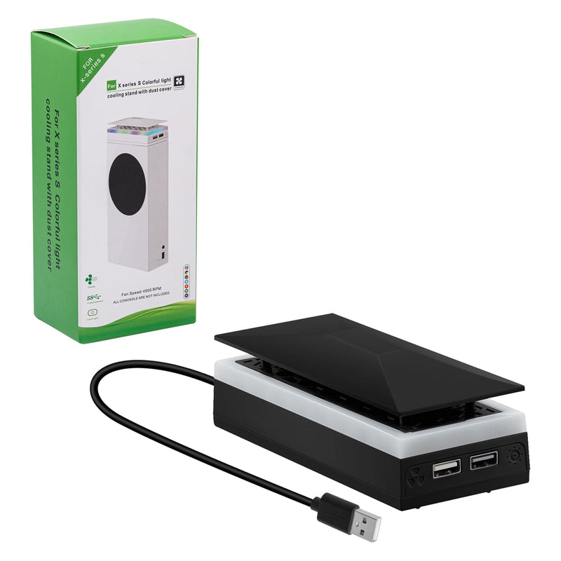 Cargue la imagen en el visor de la galería, Xbox Series S Upper Top Cooling Fan with RGB Lighting - Polar Tech Australia