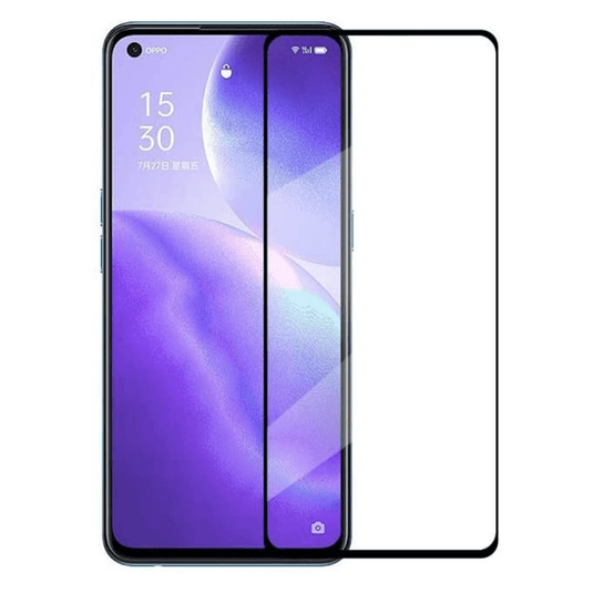 OPPO A74 4G (CPH2219) / F19 Pro - 9H Full Covered Tempered Glass Screen Protector - Polar Tech Australia