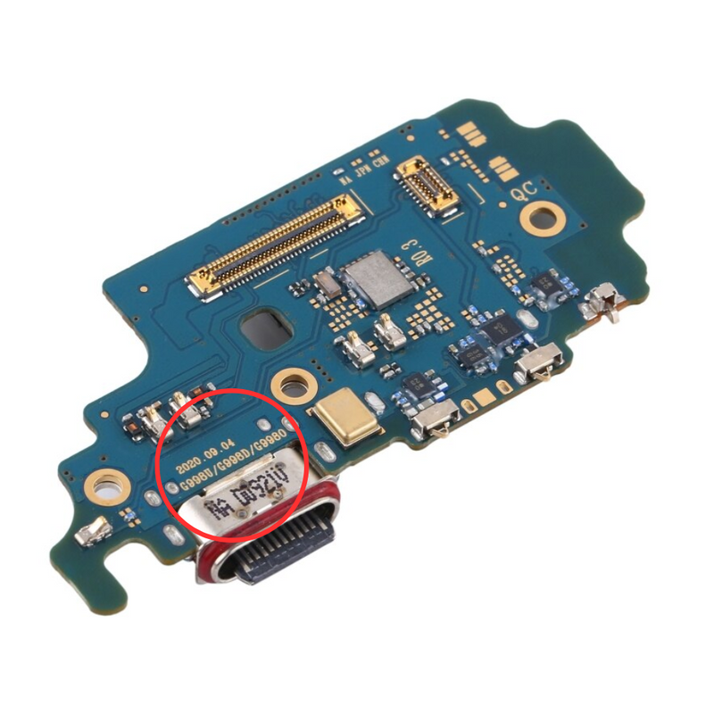 Chargez l'image dans la visionneuse de la galerie, Samsung Galaxy S21 Ultra 5G (G998) Charging Port / Sim Reader / Mic Sub Board - Polar Tech Australia