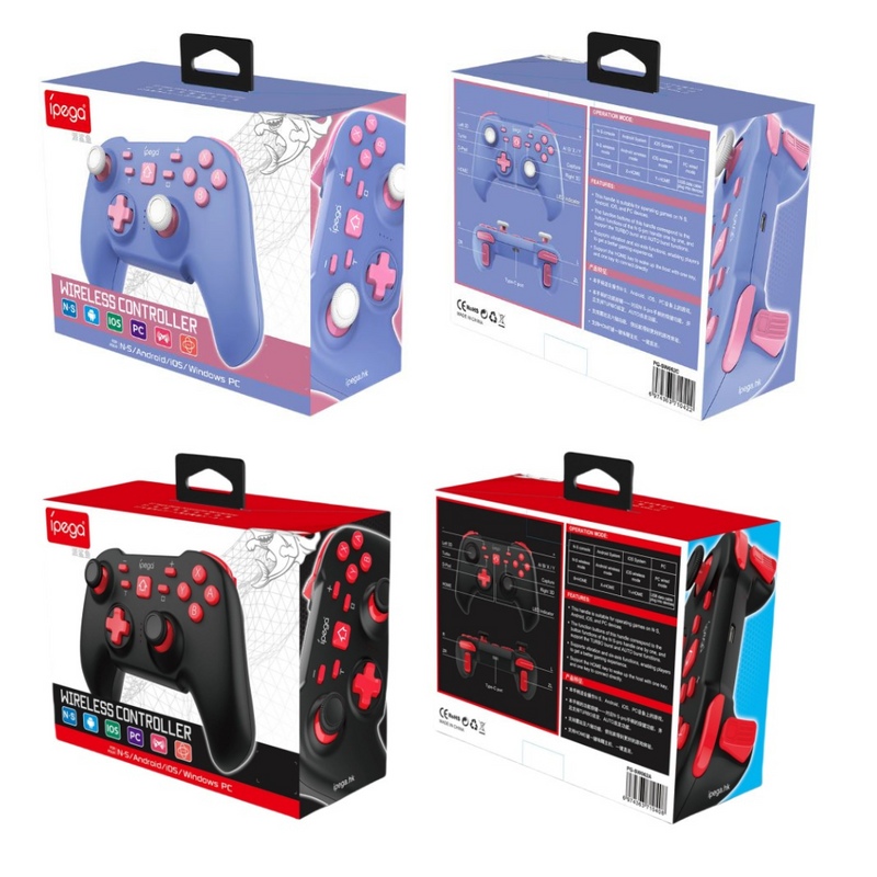 Chargez l'image dans la visionneuse de la galerie, Nintendo Switch/PC/Android/IOS Universal Wireless Handle Controller Gaming Joystick Bluetooth Bull Demon Gamepad - Polar Tech Australia