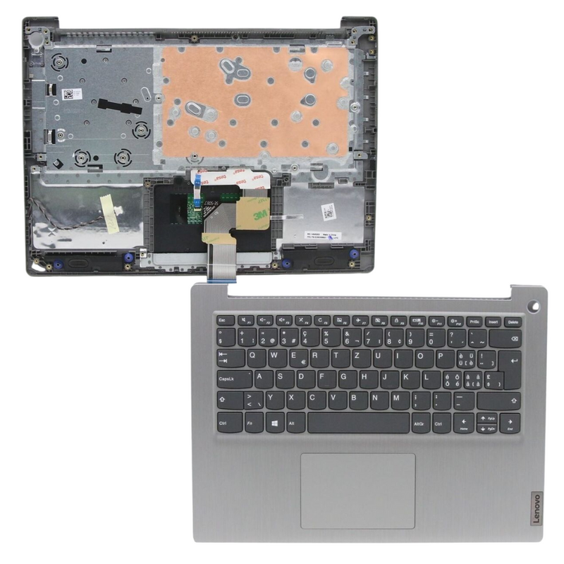 Chargez l'image dans la visionneuse de la galerie, Lenovo IdeaPad 3 14IML05 Laptop LCD Screen Back Cover Keyboard Back Housing Frame - Polar Tech Australia
