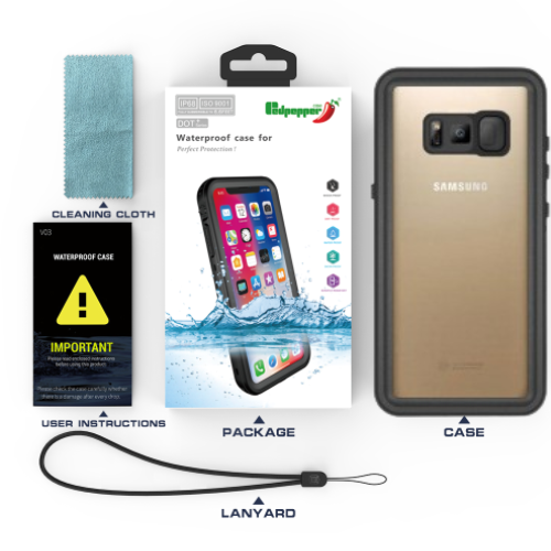 Load image into Gallery viewer, Samsung Galaxy S8/S9/Plus Redpepper Waterproof Heavy Duty Tough Armor Case - Polar Tech Australia