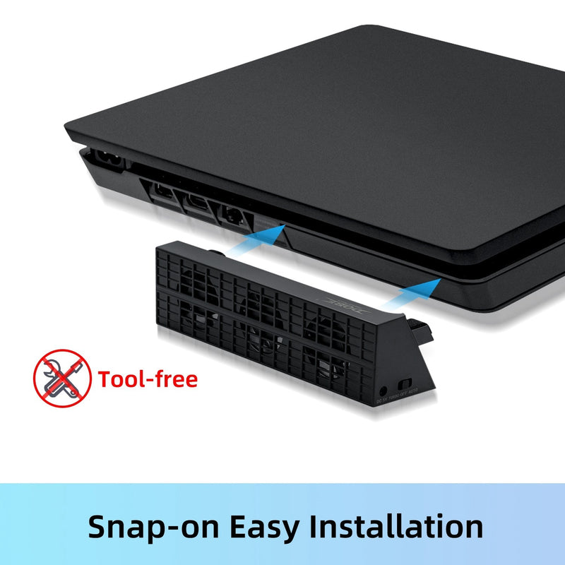 Load image into Gallery viewer, PS4 Slim Gaming Console Intelligent Cooling Fan - Polar Tech Australia