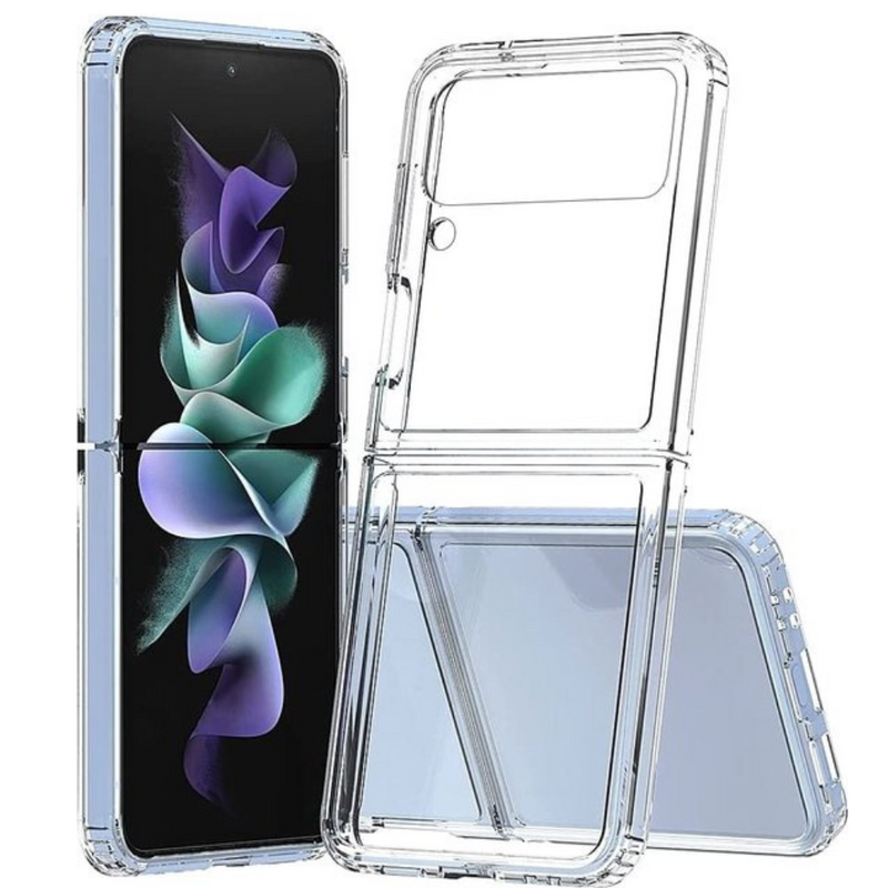 Cargue la imagen en el visor de la galería, Samsung Galaxy Flip 4 (SM-F721) SPACE Transparent Rugged Clear Shockproof Case Cover - Polar Tech Australia