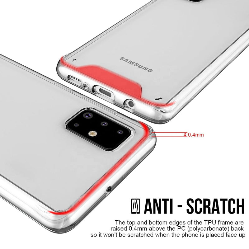 Cargue la imagen en el visor de la galería, Samsung Galaxy A12 (SM-A125F) SPACE Transparent Rugged Clear Shockproof Case Cover - Polar Tech Australia
