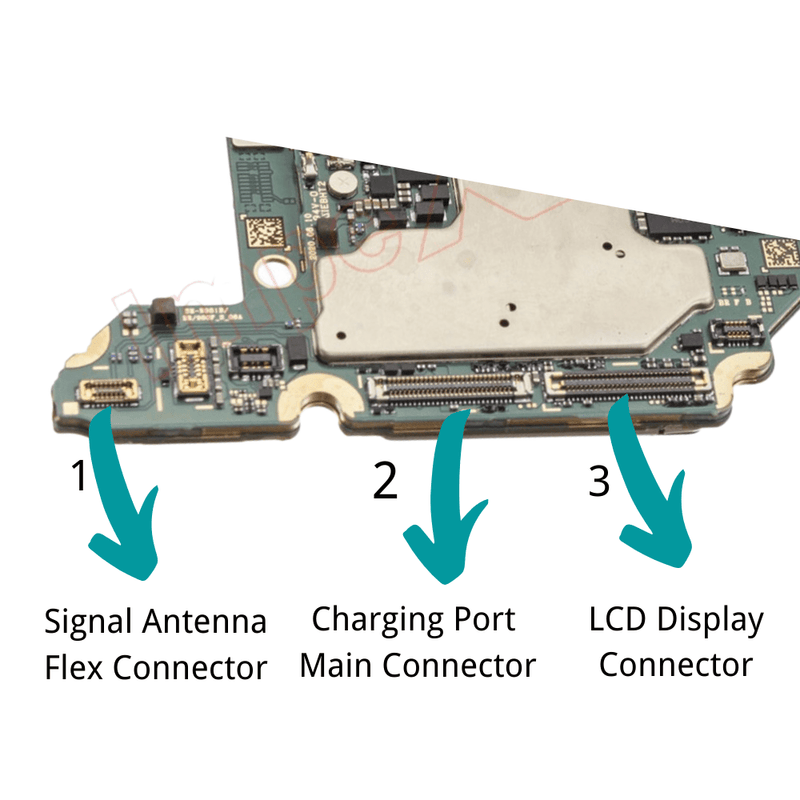 Cargue la imagen en el visor de la galería, Samsung Galaxy Note 20 & Note 20 Ultra Motherboard Logic Board FPC Connector - Polar Tech Australia