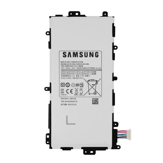 Samsung Galaxy Note 8" (N5100/N5110/N5120) Replacement Battery - Polar Tech Australia