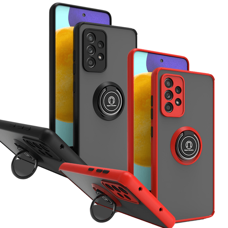 Chargez l'image dans la visionneuse de la galerie, Samsung Galaxy S22/Plus/Ultra GKS TPU Magnet Ring Holder Case - Polar Tech Australia