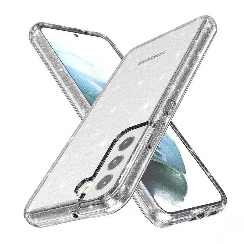 Load image into Gallery viewer, Samsung Galaxy S22/Plus/Ultra Ultimake Glitter Star Flash Clear Transparent Case - Polar Tech Australia