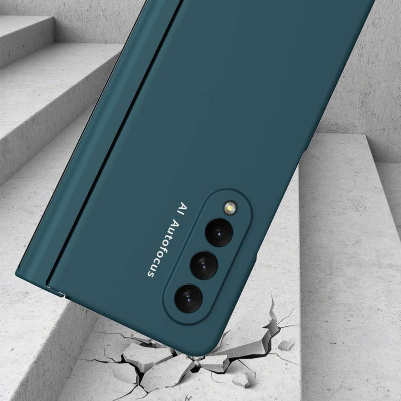 Load image into Gallery viewer, Samsung Galaxy Z Fold 3 5G (SM-F926) 360 Degree Full Covered Protection Transparent Hard Shell Case (Built-In Glass Protector) - Polar Tech Australia