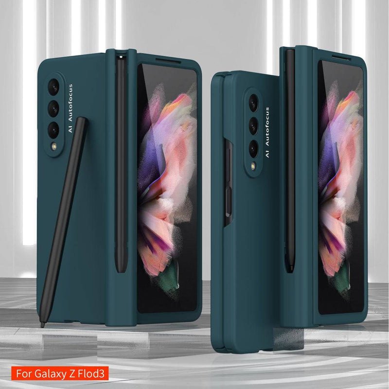 Load image into Gallery viewer, Samsung Galaxy Z Fold 3 5G (SM-F926) 360 Degree Full Covered Protection Transparent Hard Shell Case (Built-In Glass Protector) - Polar Tech Australia