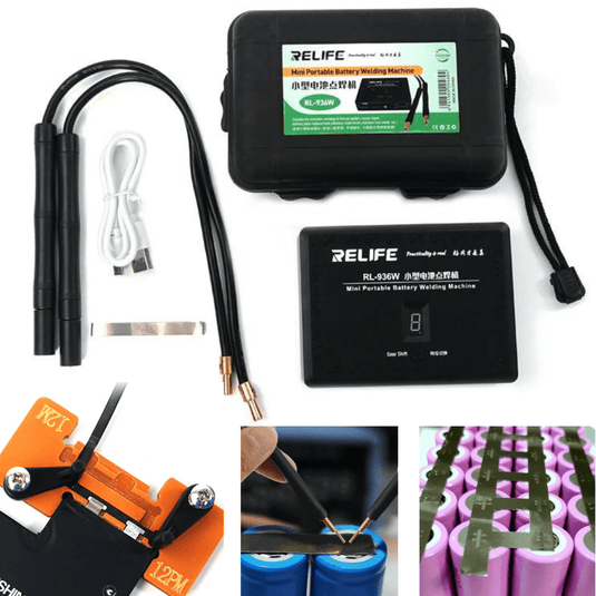 SUNSHINE Relife Battery 18630 Battery DIY Spot Welding Machine iPhone Battery Chip IC Soldering (RL-936W) - Polar Tech Australia