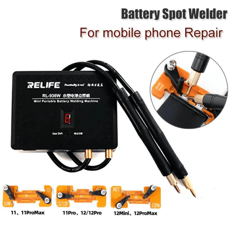 Cargue la imagen en el visor de la galería, SUNSHINE Relife Battery 18630 Battery DIY Spot Welding Machine iPhone Battery Chip IC Soldering (RL-936W) - Polar Tech Australia