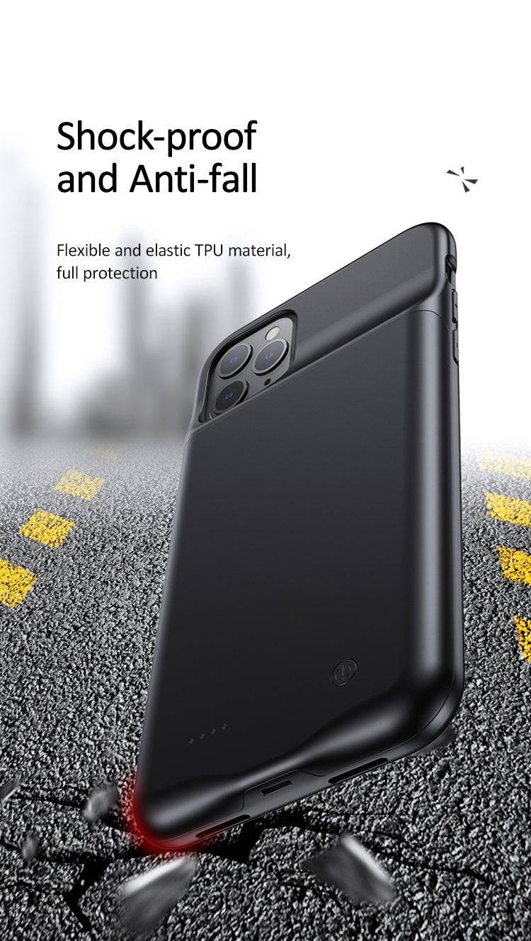 Cargue la imagen en el visor de la galería, USAMS iPhone 12/Mini/Pro/Max High Capacity Smart Battery Charger Case - Polar Tech Australia