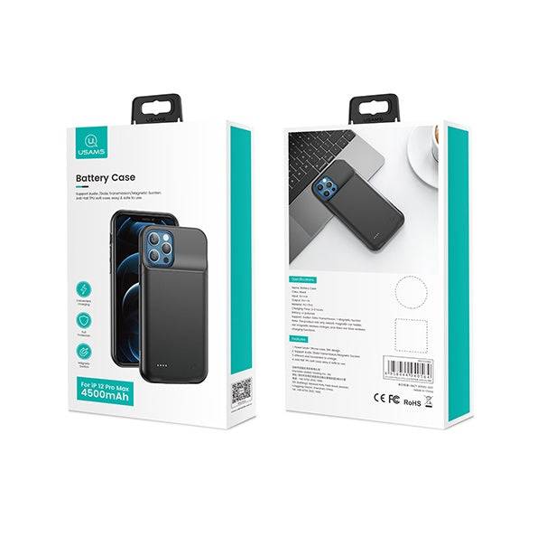 Cargue la imagen en el visor de la galería, USAMS iPhone 12/Mini/Pro/Max High Capacity Smart Battery Charger Case - Polar Tech Australia