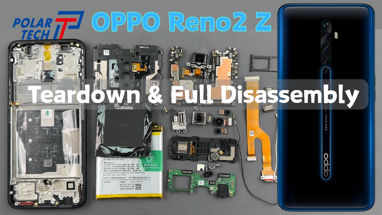 OPPO Reno2 Z Teardown Guide – Exploring the Pop-Up Camera Design