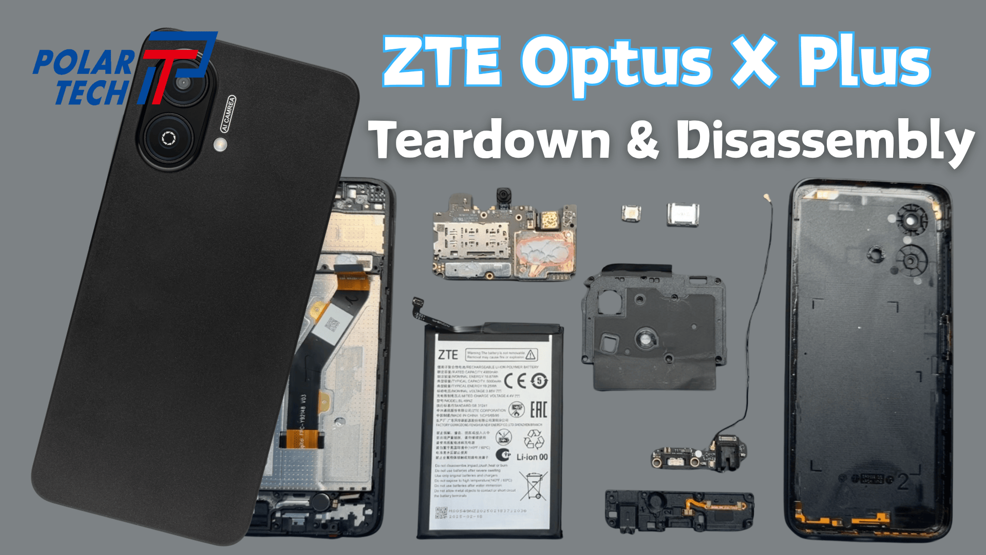 ZTE Optus X Plus Teardown Guide | Polar Tech Australia