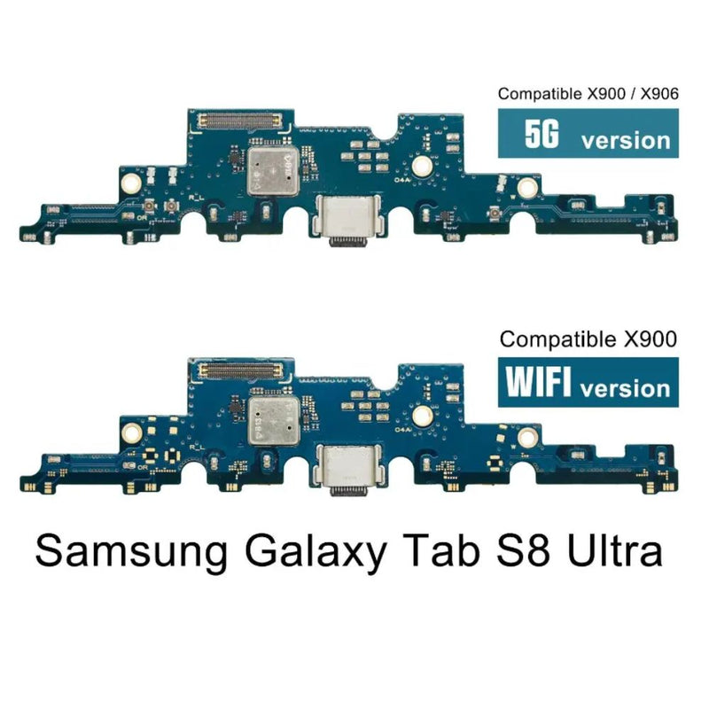 Load image into Gallery viewer, Samsung Galaxy Tab S8 Ultra 14.6&quot; (SM-X900 / SM-X906) Charging Port Connector Sub Board - Polar Tech Australia
