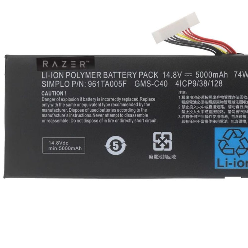 Load image into Gallery viewer, [GMS-C40] Razer RZ09-01171E11-R3U1/00990 Blade pro 2014/2015 Replacement Battery - Polar Tech Australia
