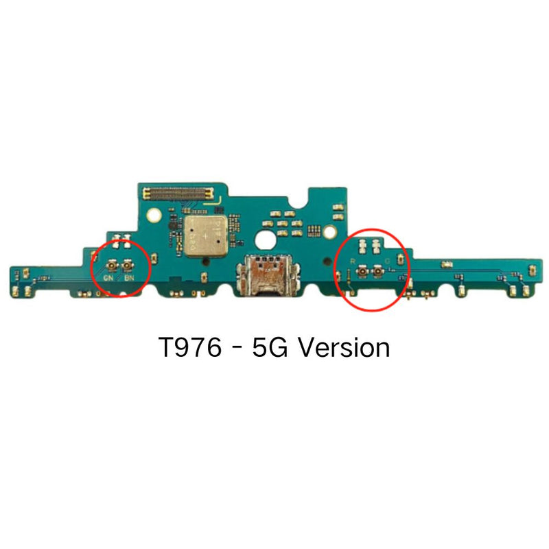 Load image into Gallery viewer, Samsung Galaxy Tab S7 Plus SM-T970 &amp; (SM-T975 / SM-T976B) - Charging Port Connector Sub Board - Polar Tech Australia
