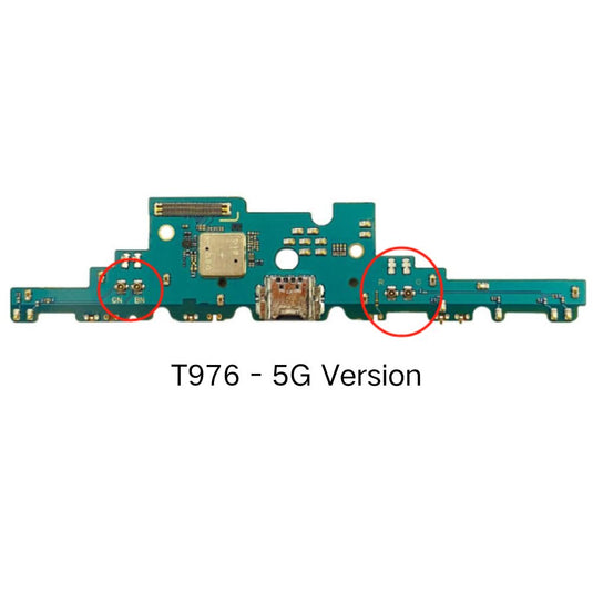 Samsung Galaxy Tab S7 Plus SM-T970 & (SM-T975 / SM-T976B) - Charging Port Connector Sub Board - Polar Tech Australia