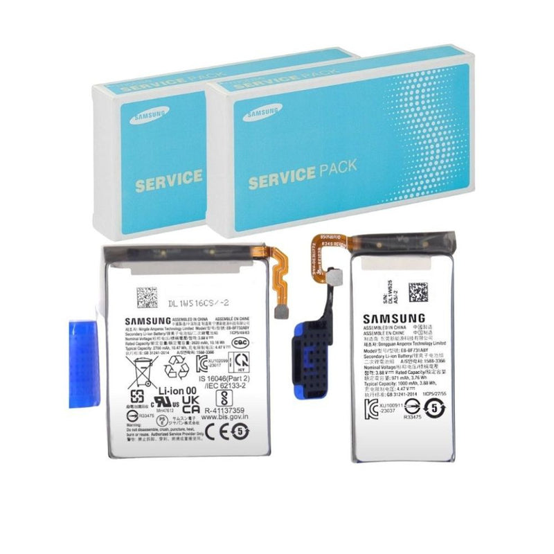 Load image into Gallery viewer, [Samsung Service Pack] [Twin Pack] Samsung Galaxy Z Flip 5 5G (SM-F731) Replacement Battery - Polar Tech Australia
