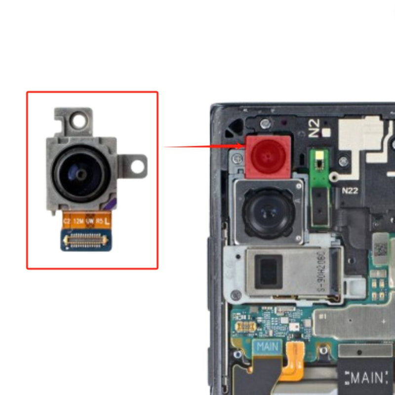 Load image into Gallery viewer, Samsung Galaxy Note 20 Ultra (N985 / N986) Back Rear Main Camera Flex - Polar Tech Australia
