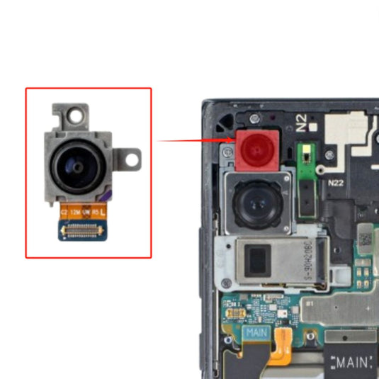 Samsung Galaxy Note 20 Ultra (N985 / N986) Back Rear Main Camera Flex - Polar Tech Australia