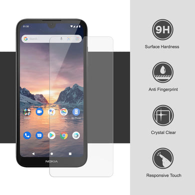 Nokia 1.3 - Full Covered 9H Tempered Glass Screen Protector - Polar Tech Australia