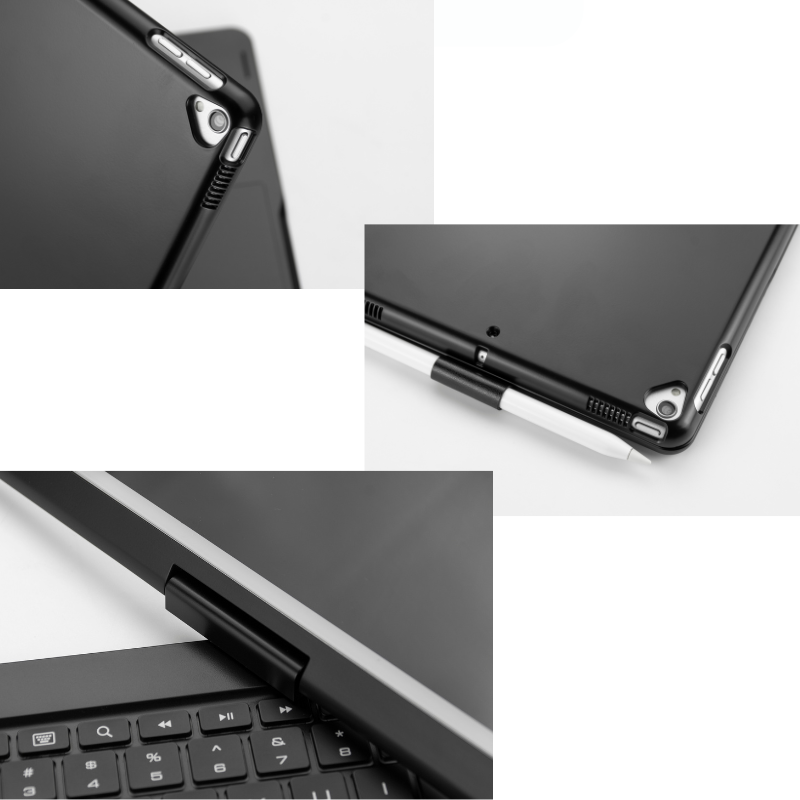 Cargue la imagen en el visor de la galería, 360 Degree Rotating Wireless Touchpad Keyboard Cover Case for iPad 7/8/9 10.2&#39;&#39; 7/8/9th Gen 2019/2020/2021 - KIBO
