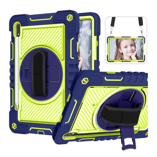 [Built-in Stand] Samsung Galaxy Tab S9 Plus & S9 FE Plus & S10 Plus 12.4" - 360 Degree Rotating Shockproof Protection Case With Hand & Shoulder Strap - Polar Tech Australia