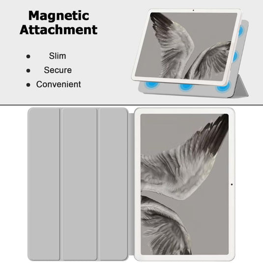 Google Pixel Tablet 2023 11“ - Slim Business Filp Cover Magnetic Dual-Sided Leather Case - Polar Tech Australia