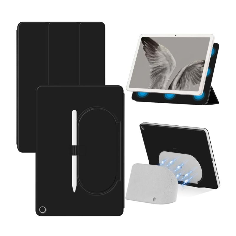 Cargue la imagen en el visor de la galería, Google Pixel Tablet 2023 11“ - Slim Business Filp Cover Magnetic Dual-Sided Leather Case - Polar Tech Australia
