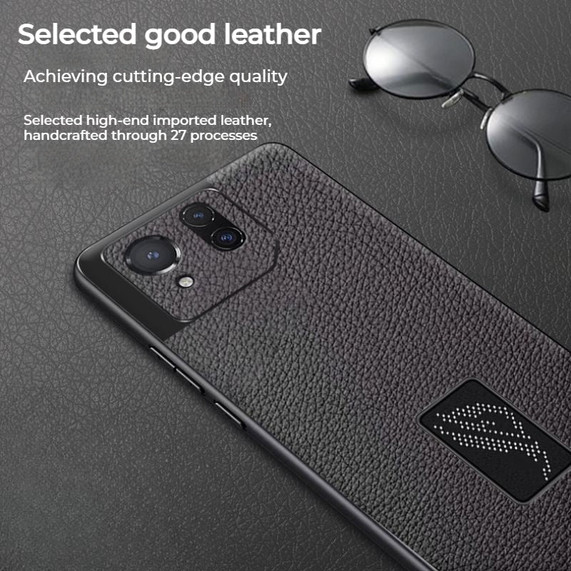 Load image into Gallery viewer, ASUS Rog Phone 7 &amp; 7 Ultimate - Full Wrapped Leather Shockproof Essentials Series Case - Polar Tech Australia
