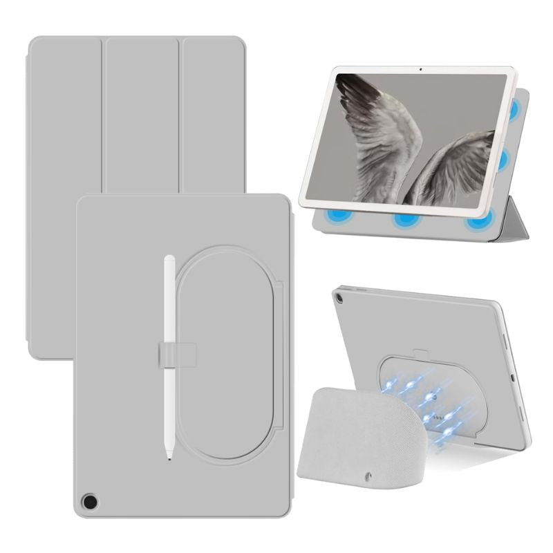 Cargue la imagen en el visor de la galería, Google Pixel Tablet 2023 11“ - Slim Business Filp Cover Magnetic Dual-Sided Leather Case - Polar Tech Australia
