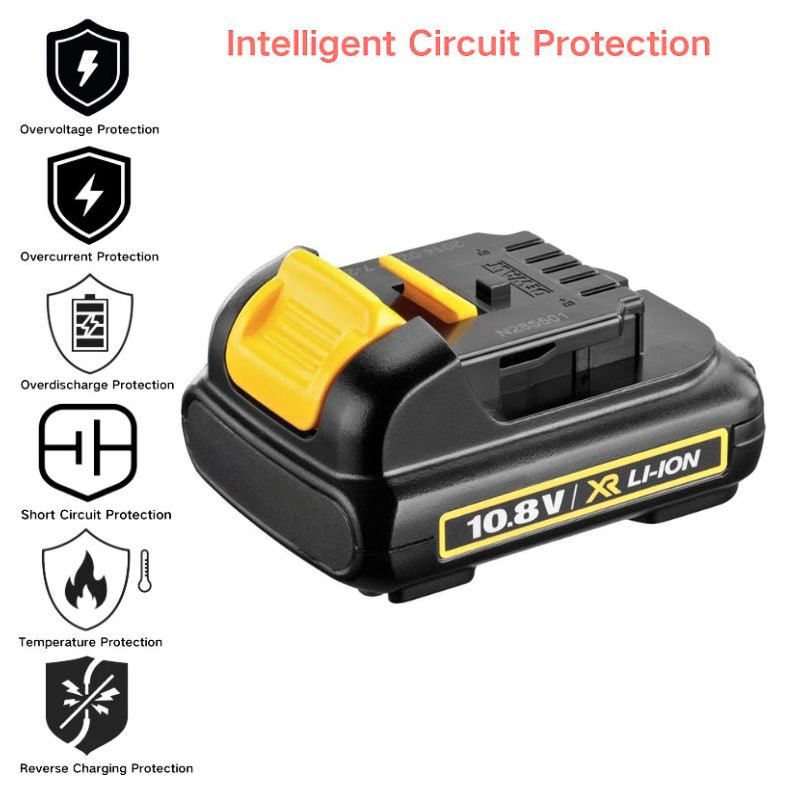 Load image into Gallery viewer, [DCB125] DeWalt DCF815 DCD710 DCD700C2A-B1 10.8V - Replacement Electrical Tool Li-ion Battery - Polar Tech Australia
