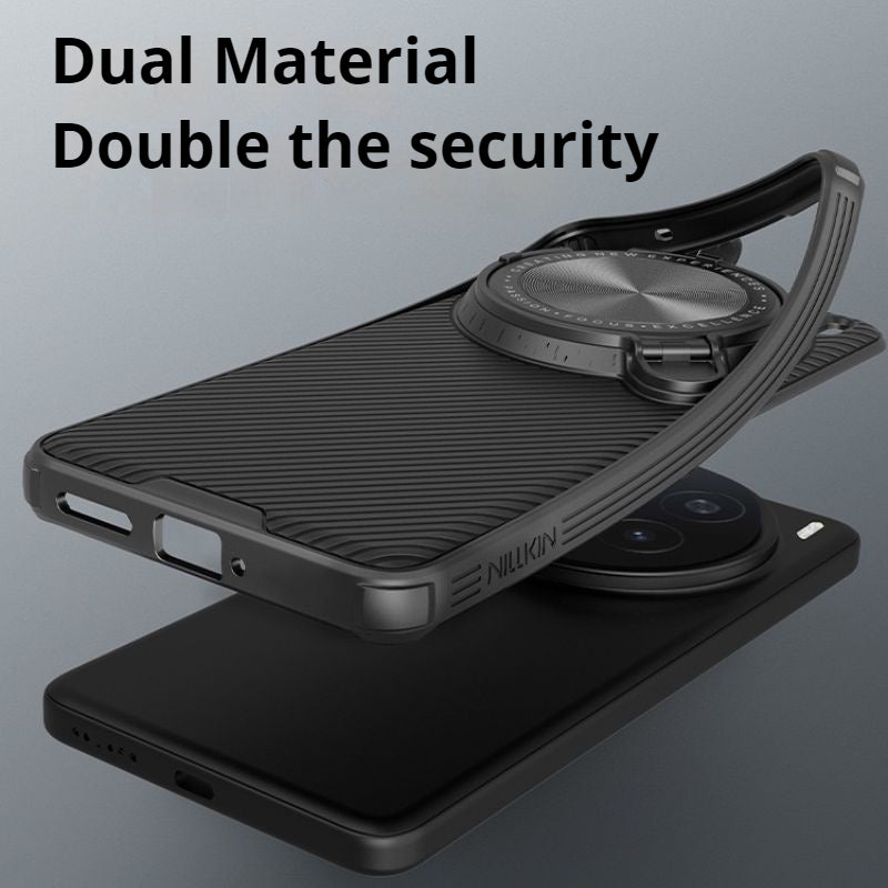 Chargez l'image dans la visionneuse de la galerie, [Magsafe Compatible] Vivo X200 Pro (V2413) - Nillkin Metal Frame Stand Essentials Series Case
