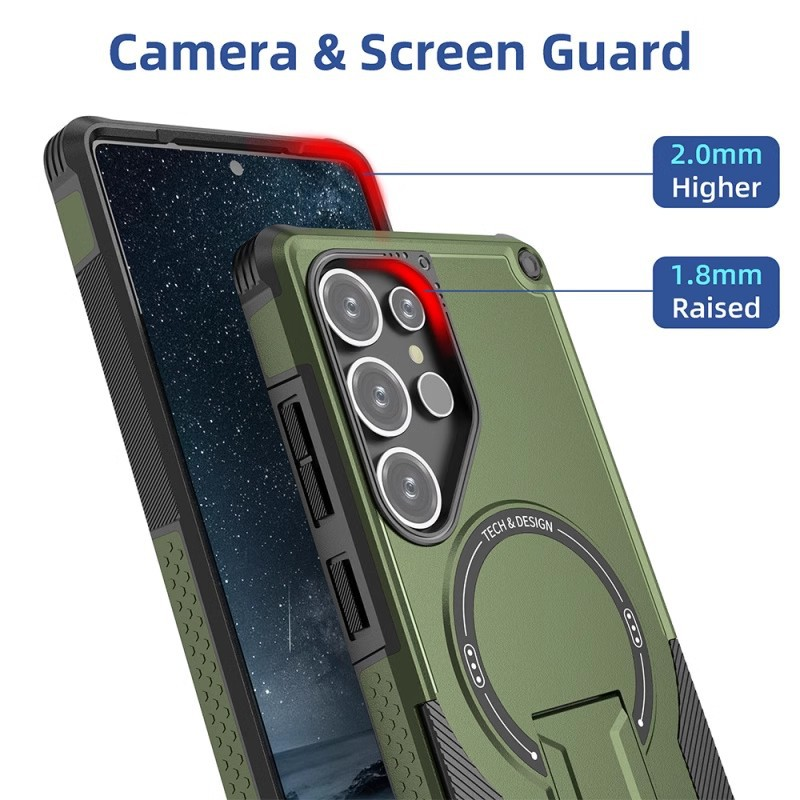 Load image into Gallery viewer, [Magsafe Compatible][Built-in Stand] Samsung Galaxy S26/Plus/Ultra - Military-Grade Shockproof Case - Polar Tech Australia
