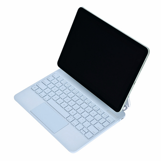 Magic Magnetic Floating Trackpad Wireless 7 Multi-Color Backlit Keyboard Case for Apple iPad 10.9” & 11“ 10/11th Gen (2022/2025)