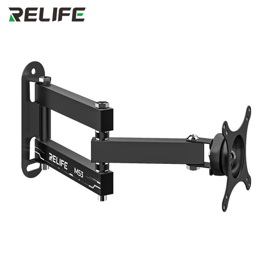 [MS3] RELIFE 360° Rotating Monitor Arm - Flexible, Space-Saving Mount for 14"–27" Monitors