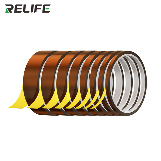 [HX4] Relife High Temperature Kapton Tape with Multiple Sizes for Electronics Repair