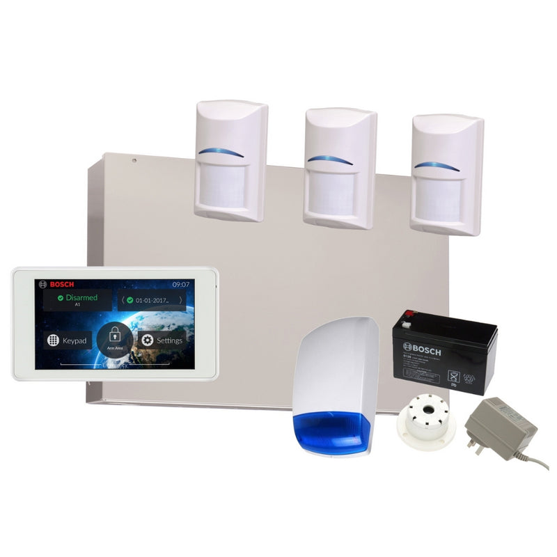 Load image into Gallery viewer, Bosch Alarm System Solution 3000 with 3 PIR + 5 Touchscreen
