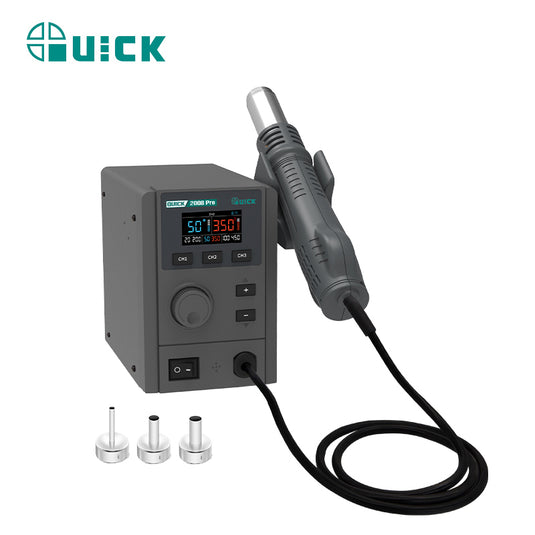 [QUICK 2008 Pro] QICK Lead-Free Hot Air Rework Station Heat Gun & New Upgrade • Craftsmanship Inherited