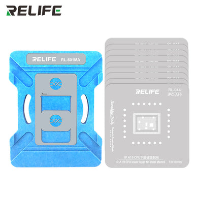 [RL-601MA] Relife RL-601MA iPhone CPU Lower Layer Tin Planting Platform Set for iPhone 8 to 17Pro Max A11 to A19 Pro