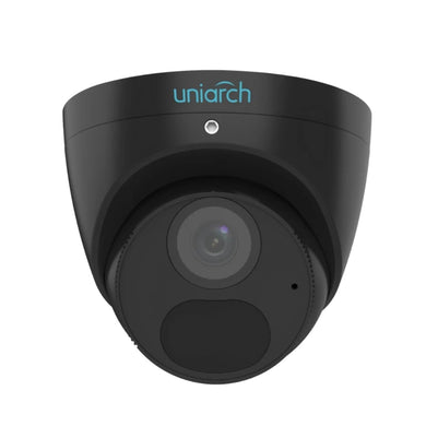 [Unia-IPC-T1E6-AF28K-B] Uniarch 6MP Starlight Fixed Turret Network Camera Black - Polar Tech Australia