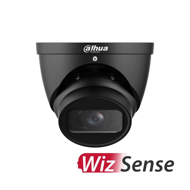 Chargez l&#39;image dans la visionneuse de la galerie, [DH-IPC-HDW3866TP-ZS-AUS-BLK] Dahua WizSense Series 8MP Black Eyeball Network Camera with 2.7-13.5mm Varifocal Lens IP67
